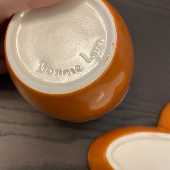 Christmas Gingerbread Man Ceramic Plate and Cup by Bonnie Lynn - Picture 5 of 5